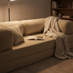 Canapé convertible 2 places L'Intemporel Ivoire | Nüvola